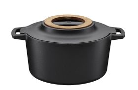 Norden Cast iron pot Black