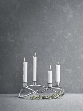 Season candleholder mirror