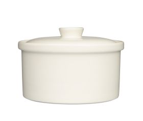 Pot with lid 2,3L White