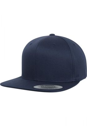 Organic cotton snapback Navy Blue