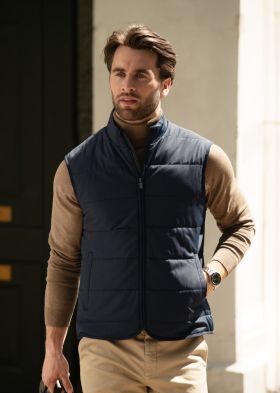 Hudson Men - Horizontal quilted gilet