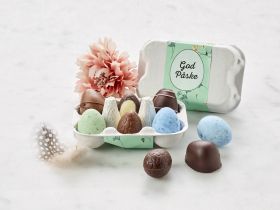 Flower garden. Egg tray