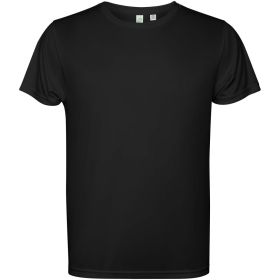 Estoril short sleeve kids t-shirt Solid black