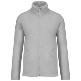 Falco - Full Zip Microfleece Jacket Snow Grey
