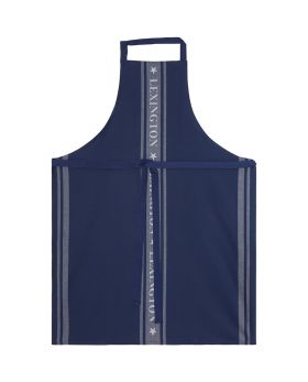 Icons Cotton Jacquard Star Apron Dress Blue/White