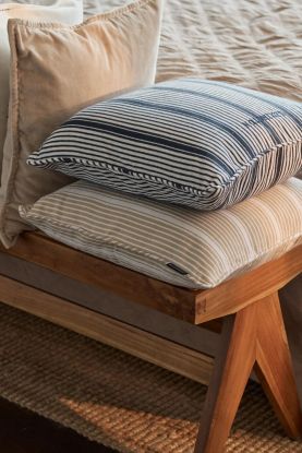 ICONS CLASSIC STRIPED TWILL PILLOW COVER