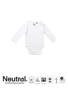 Neutral Babies Long Sleeve Bodystocking White
