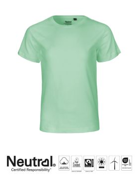 Neutral Kids T-shirt Dusty Mint