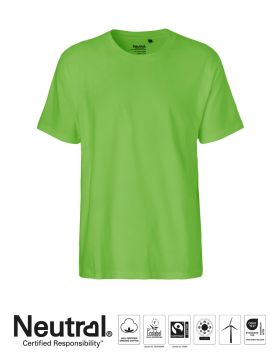Neutral Mens Classic T-shirt Lime