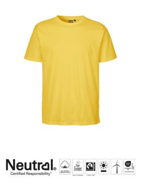 Neutral Regular T-shirt Yellow