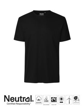 Neutral Mens Interlock T-shirt Black