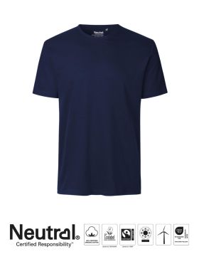 Neutral Mens Interlock T-shirt Navy