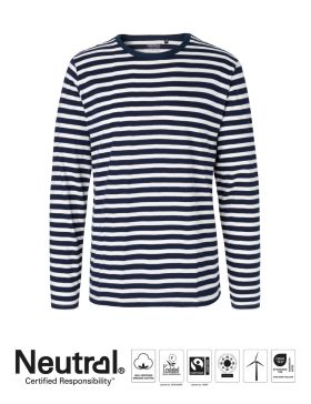 Neutral Mens Long Sleeve T-shirt Blue