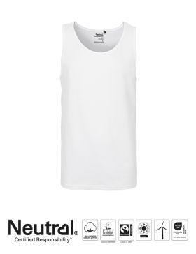 Neutral Mens Tank Top White