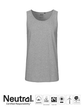 Neutral Mens Tank Top Grey