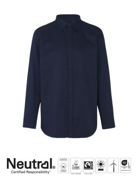 Neutral Mens Twill Shirt Navy
