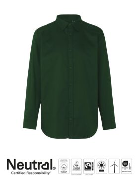 Neutral Mens Twill Shirt Bottle Green