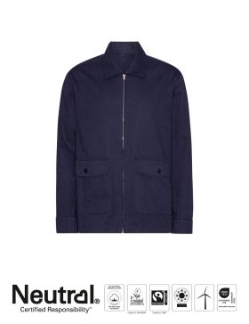 Neutral Twill Jacket  Navy