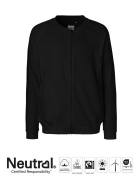 Neutral Unisex Jacket w. Zip Black