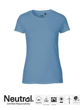 Neutral Ladies Fit T-shirt Light blue