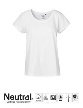 Neutral Ladies Loose Fit T-shirt White