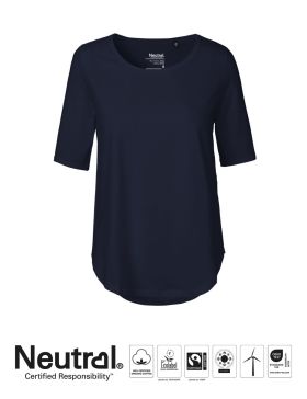 Neutral Ladies Half Sleeve T-shirt Navy