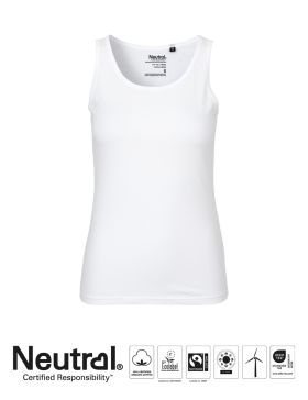Neutral Ladies Tank Top White