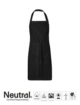 Neutral Chef Apron Black