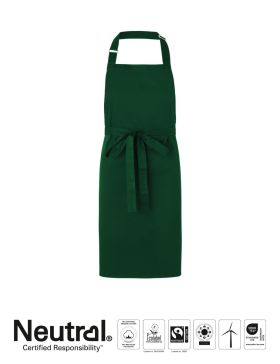 Neutral Kitchen Apron Bottle Green