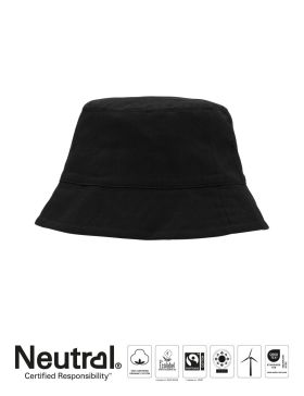 Neutral Bucket Hat Black