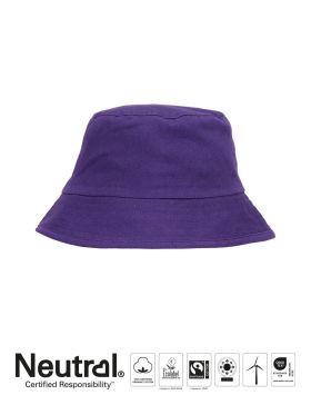 Neutral Reversible Bucket Hat Navy/Purple