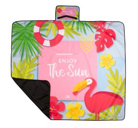 Sublimated picnic blanket