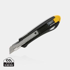 Refillable RCS recycled plastic professional knife Yellow