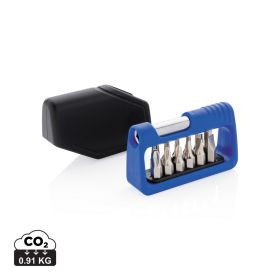 Pocket bit set 13 pcs blue
