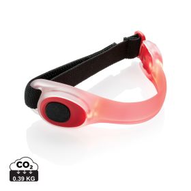 Safety led strap red