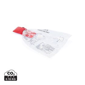 Keychain CPR mask Red