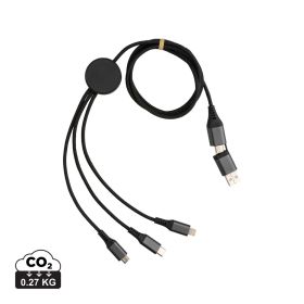 Terra 60W RCS recycled aluminium 120cm 6-in-1 cable