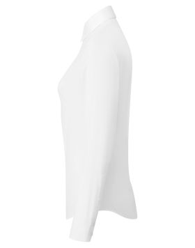 Womens L/S Poplin Shirt Hvit