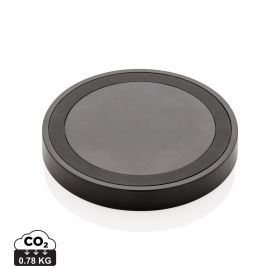 5W wireless charging pad round black