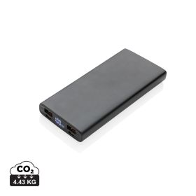 Aluminium 18W 10.000 mAh PD Powerbank Black