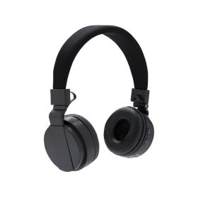 Foldable wireless headphone black