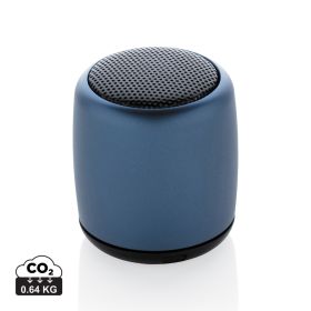 Mini aluminium wireless speaker Blue