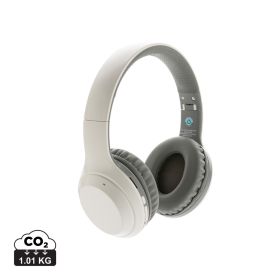 RCS standard recycled plastic headphone white