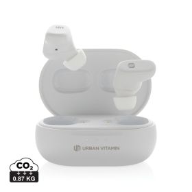 Urban Vitamin Gilroy hybrid ANC and ENC earbuds White