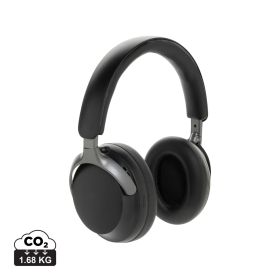 Soundpro RCS recycled plastic ANC headphone Black