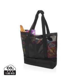 Iqlo Aware™ RPET 2-in-1 cooler tote Black
