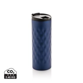 Geometric tumbler blue