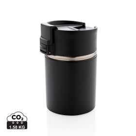 Bogota compact vacuum mug with ceramic coating Black
