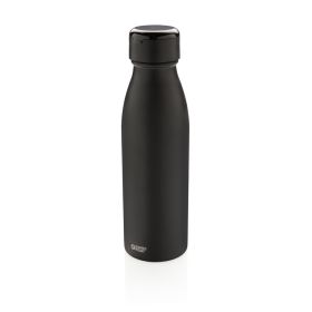 Swiss Peak vacuum bottle with mini true wireless earbuds