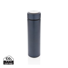 Vacuum stainless steel bottle blue